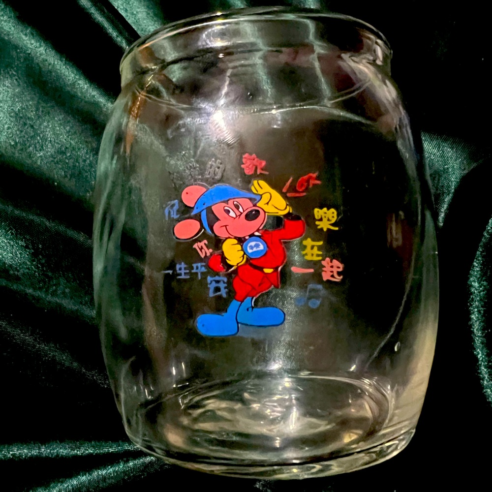 Vintage Chinese Mickey Mouse Cup